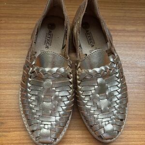 NEW rose gold artisanal handmade huaraches